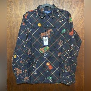 Ralph Lauren POLO Equestrian Button Up  M BNWTs
